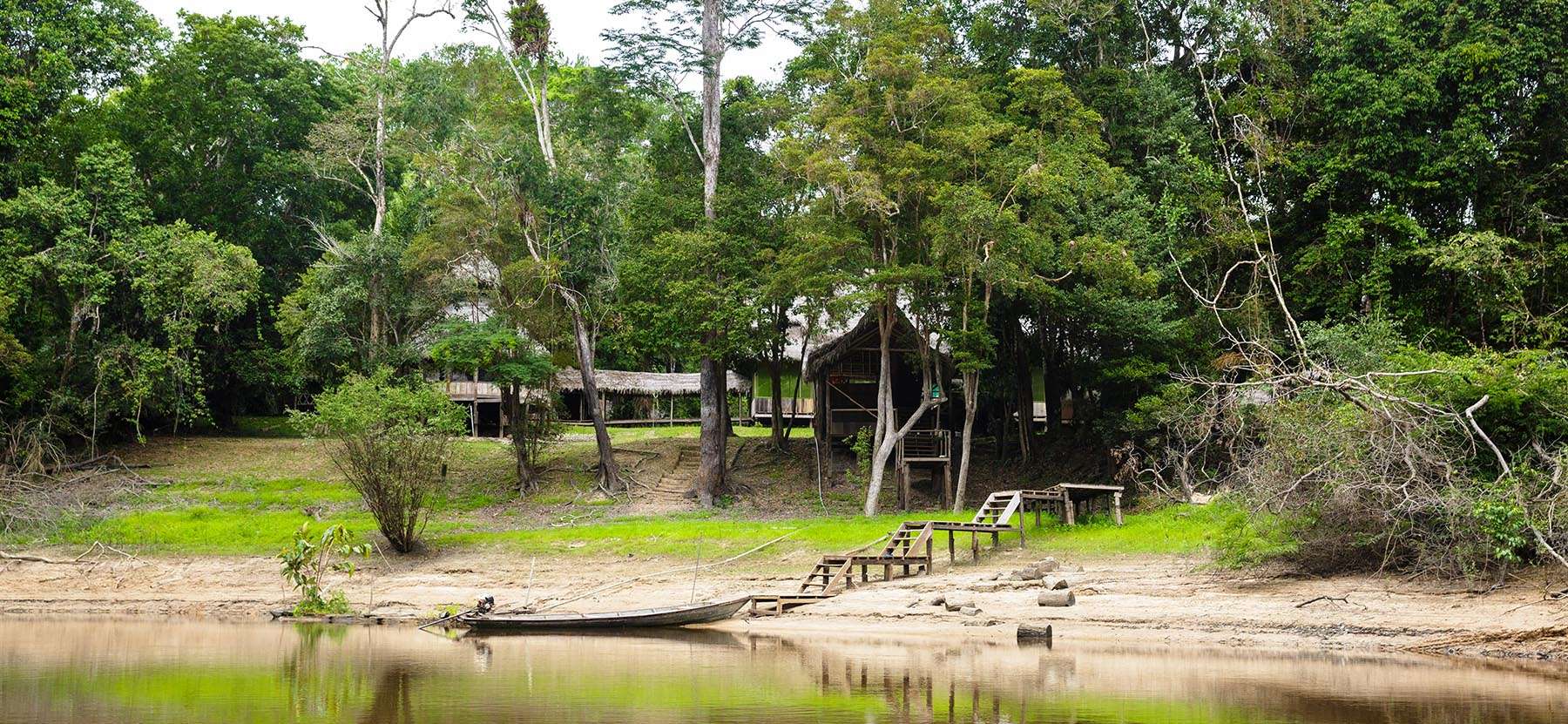 Todos os caminhos o levarão à nossa bela selva de Tambopata ?>